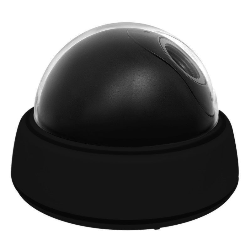 Cámara Seguridad Dummy (Falsa) Tipo Domo Simulación Cámara Real Luz LED REF:HJ-7