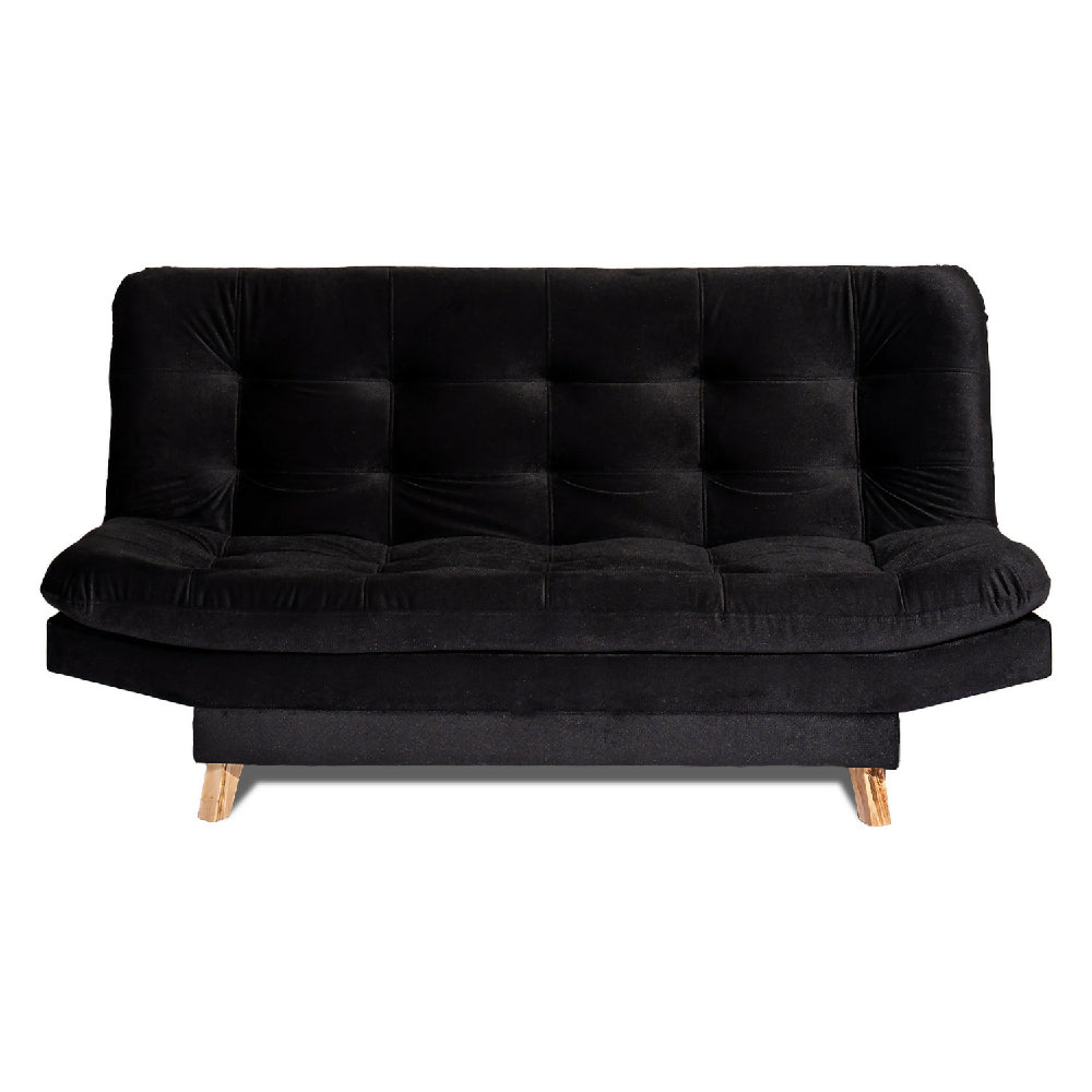 Sofa negro velcro toma 2