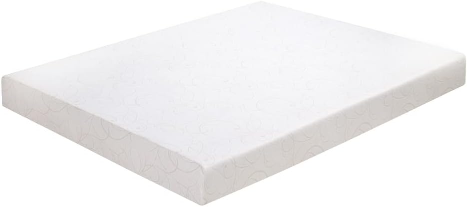 Olee Sleep Colchón de espuma viscoelástica I-Gel Deluxe Comfort de 7 pulgadas,