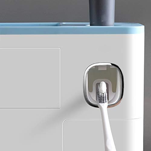 Juego de soportes para cepillos de dientes, dispensador automático de pasta de