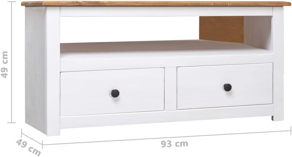 Cómoda mesa auxiliar moderna, mueble multimedia de TV, gabinete decorativo para