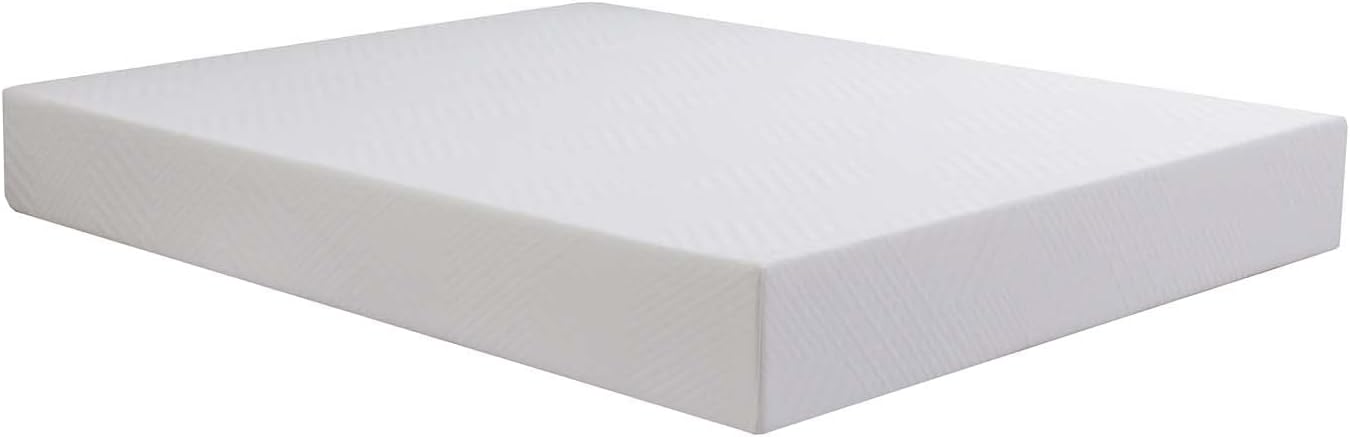 Colchón individual XL, colchón de espuma viscoelástica de gel de 10 pulgadas