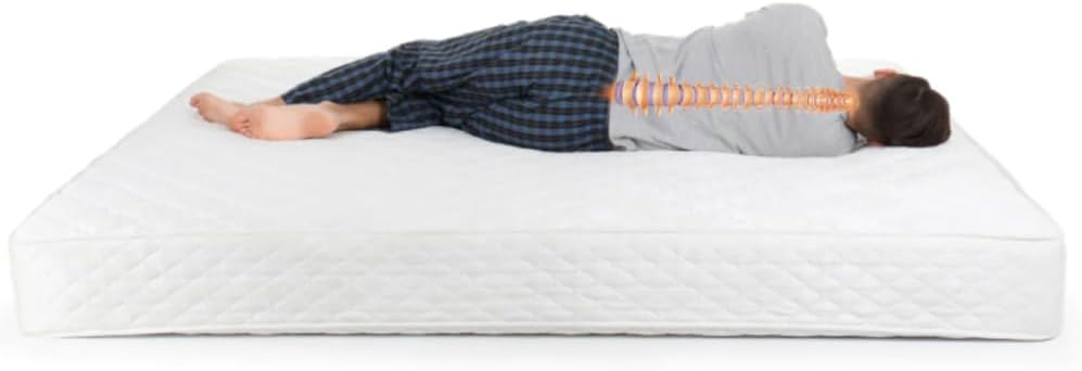 Colchón de espuma viscoelástica individual XL para un sueño cómodo, nivel de