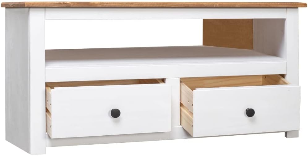 Cómoda mesa auxiliar moderna, mueble multimedia de TV, gabinete decorativo para
