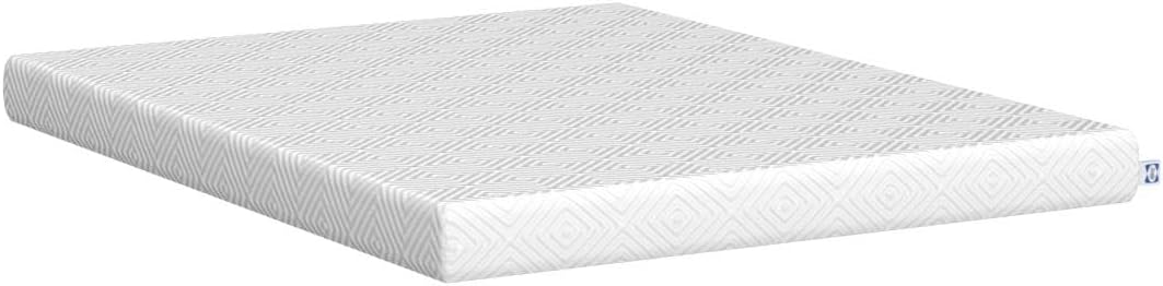 Cama de espuma en una caja, firme