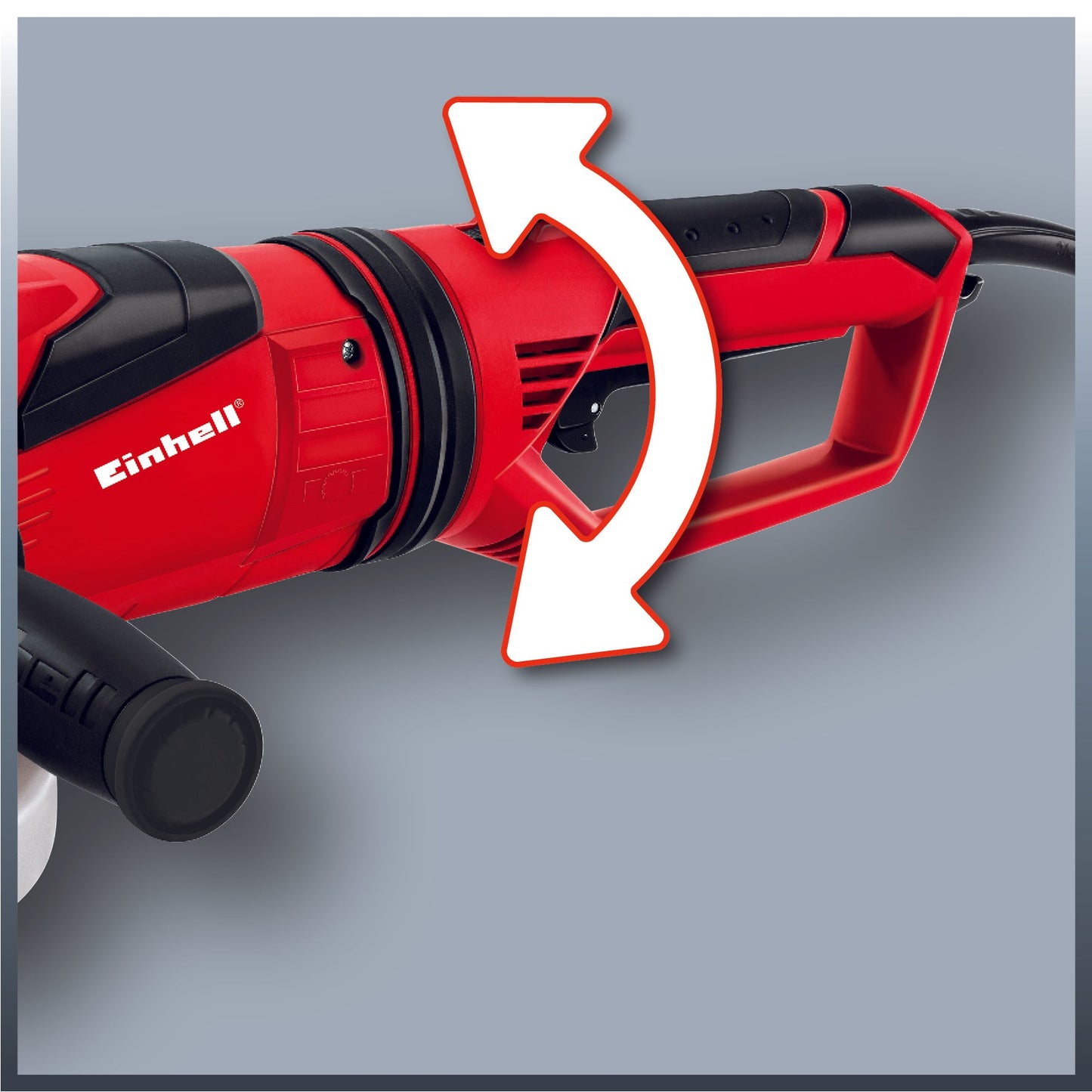 Pulidora 9" 2.000 Watts 6500 Rpm Sistema Protección Antipolvo Interno Mango Intercambiable 3 Posiciones