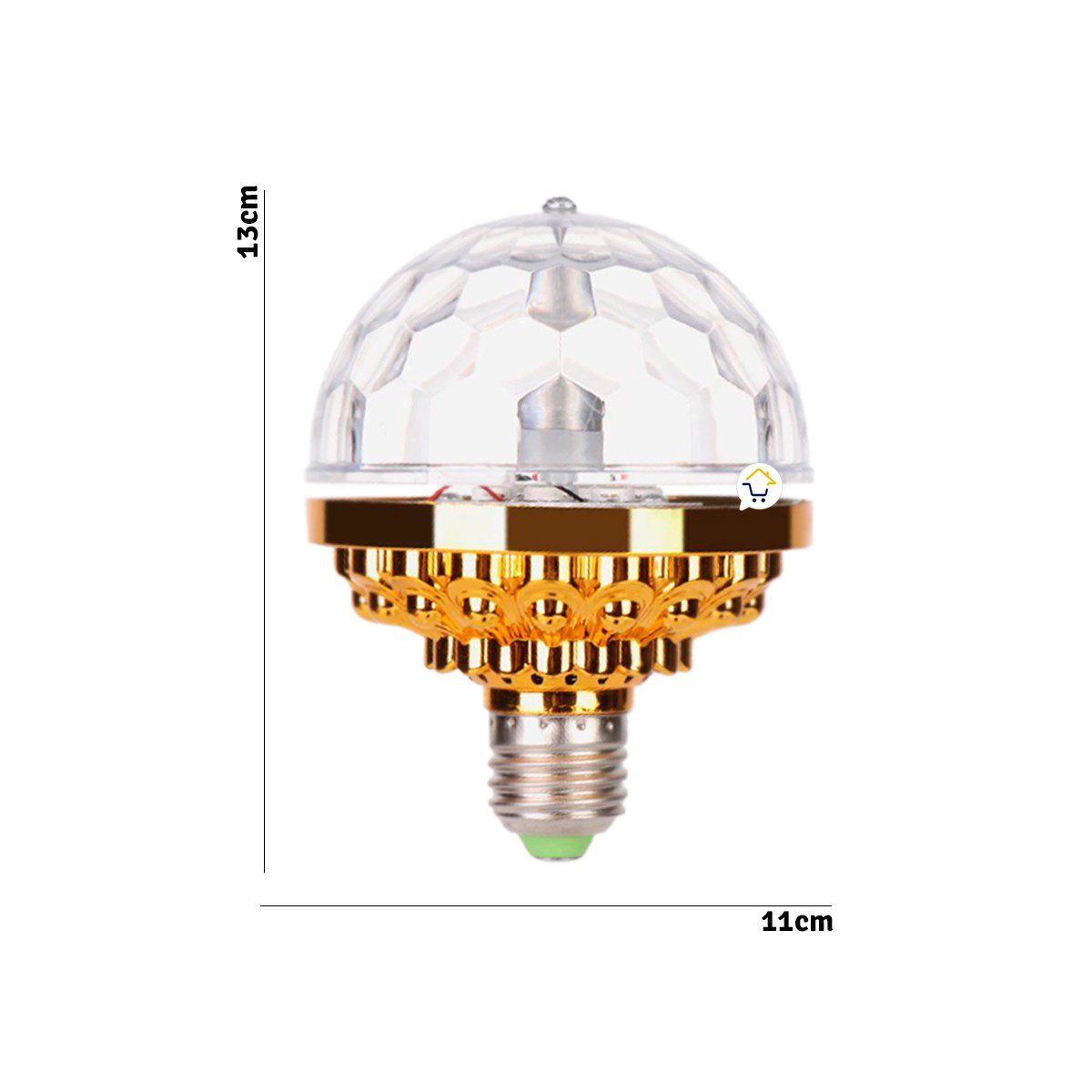 Bombillo LED Giratorio RGB Discotequero Luz Navidad XX211