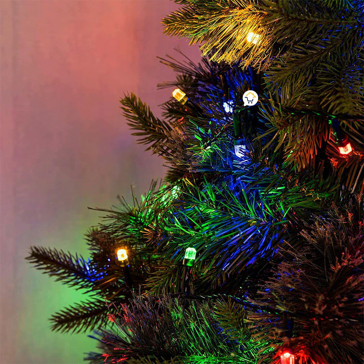 Combo Árbol Navidad 1.80M Tupido Luces Nieve Spray Regalo COS34D