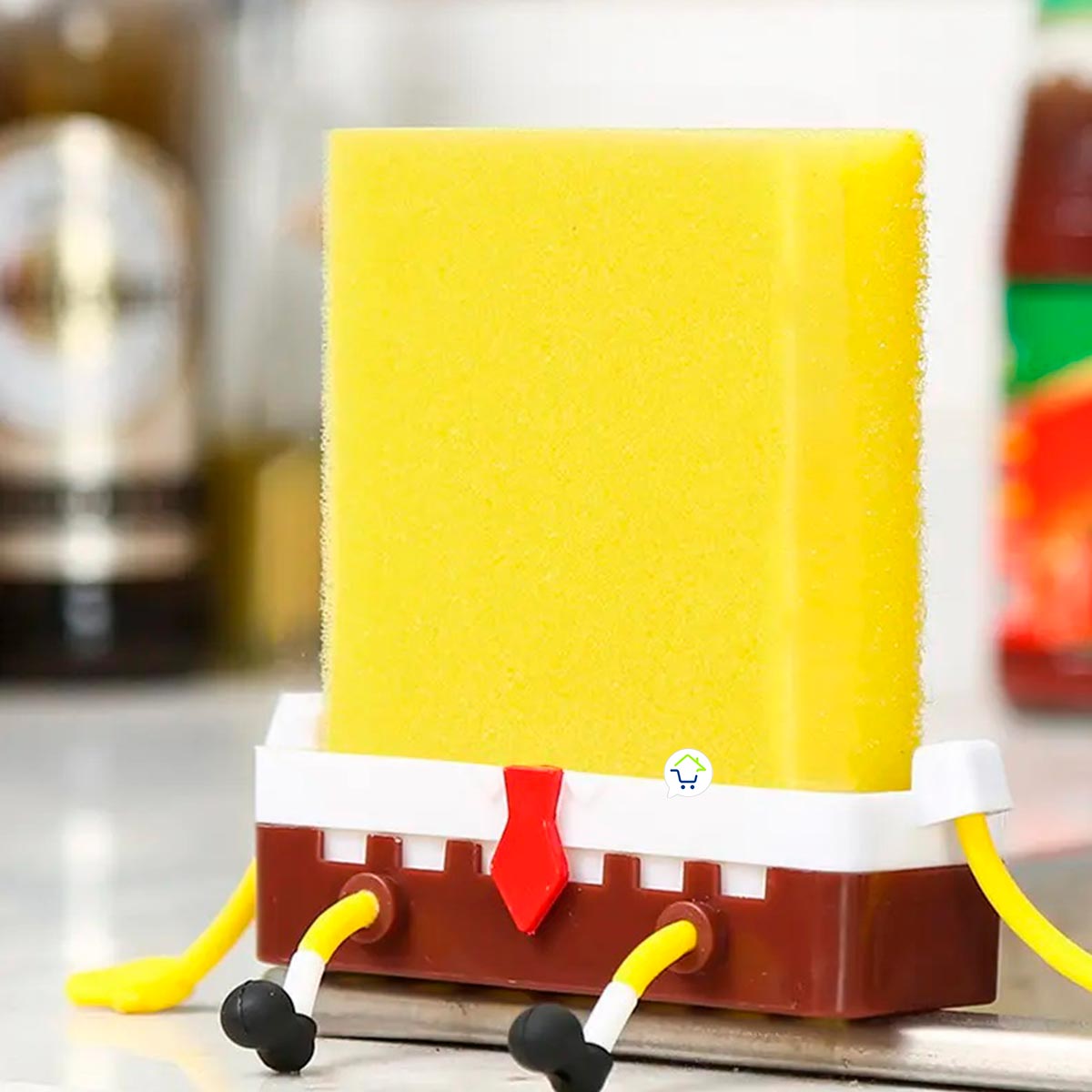 Soporte Esponja Cocina Bob Esponja Escurridor Grifo TV23