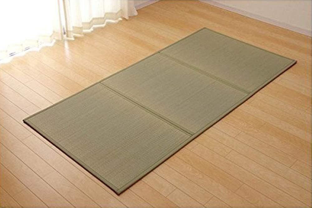 Colchón plegable de tatami japonés, 47 x 83 pulgadas, fabricado en Japón