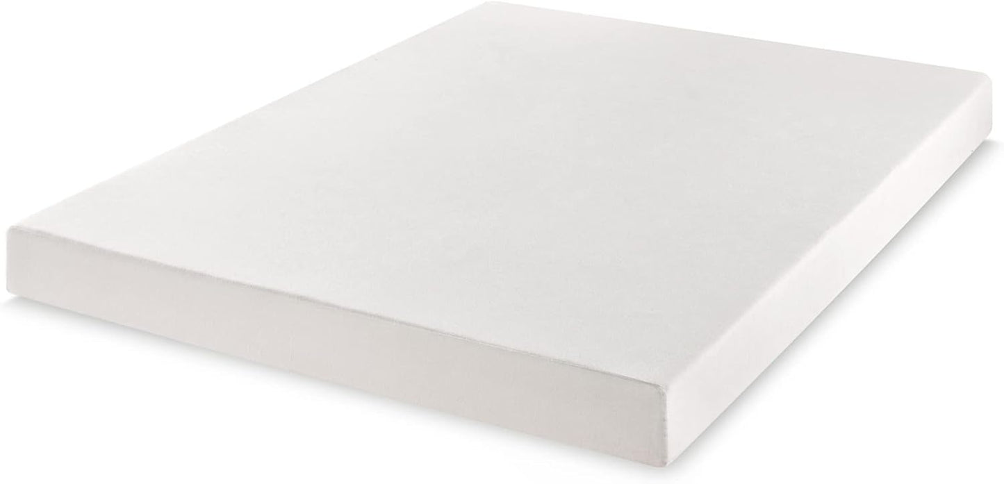 Colchón Queen de 6 pulgadas en una caja, espuma viscoelástica de té verde,