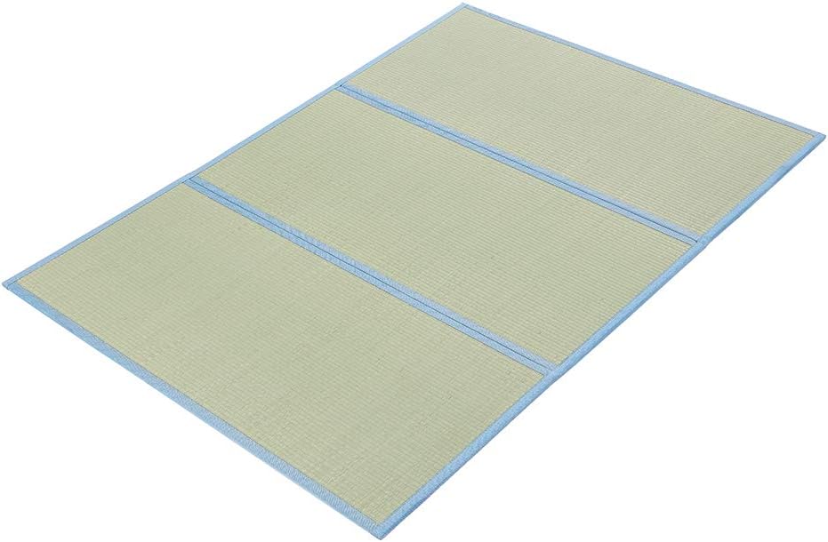 MustMat Tatami Mat Colchón plegable japonés, tamaño matrimonial, colchón de