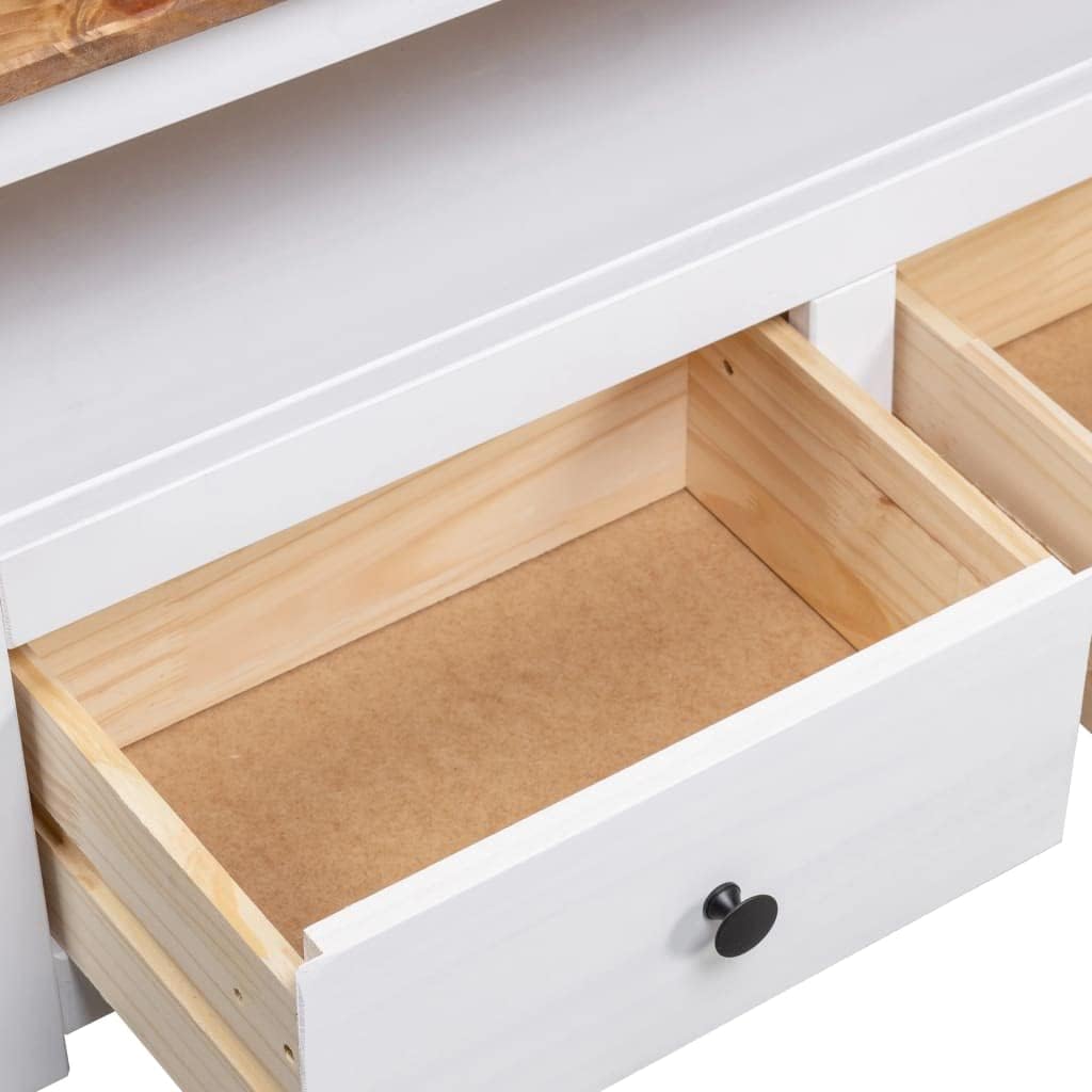 Cómoda mesa auxiliar moderna, mueble multimedia de TV, gabinete decorativo para