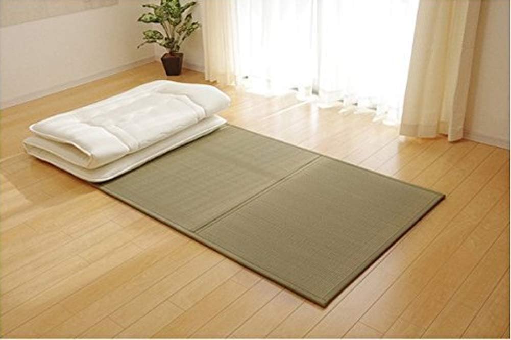 Colchón plegable de tatami japonés, 47 x 83 pulgadas, fabricado en Japón