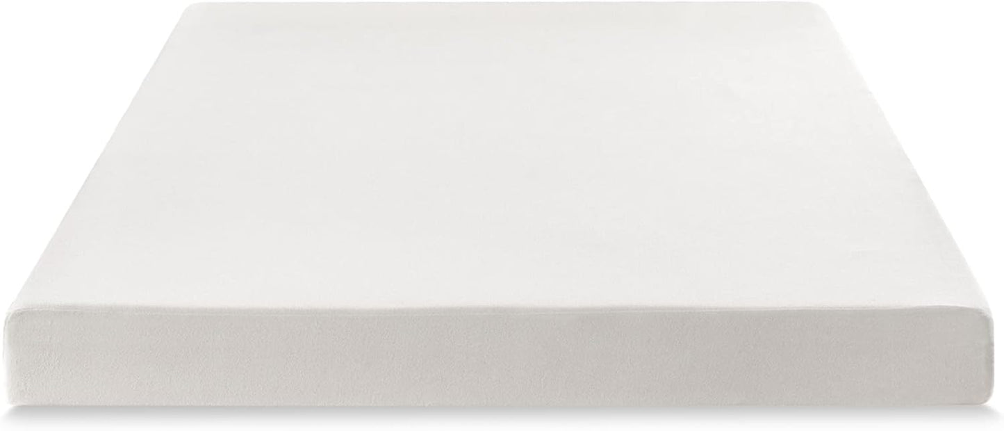 Colchón Queen de 6 pulgadas en una caja, espuma viscoelástica de té verde,