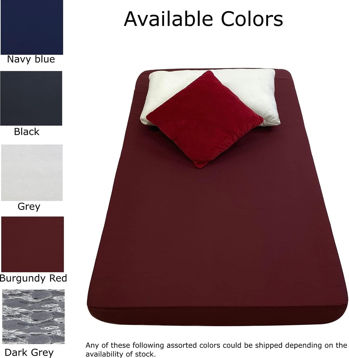 Charisma Colchón reversible de espuma doble, ideal para litera, trundle, cama