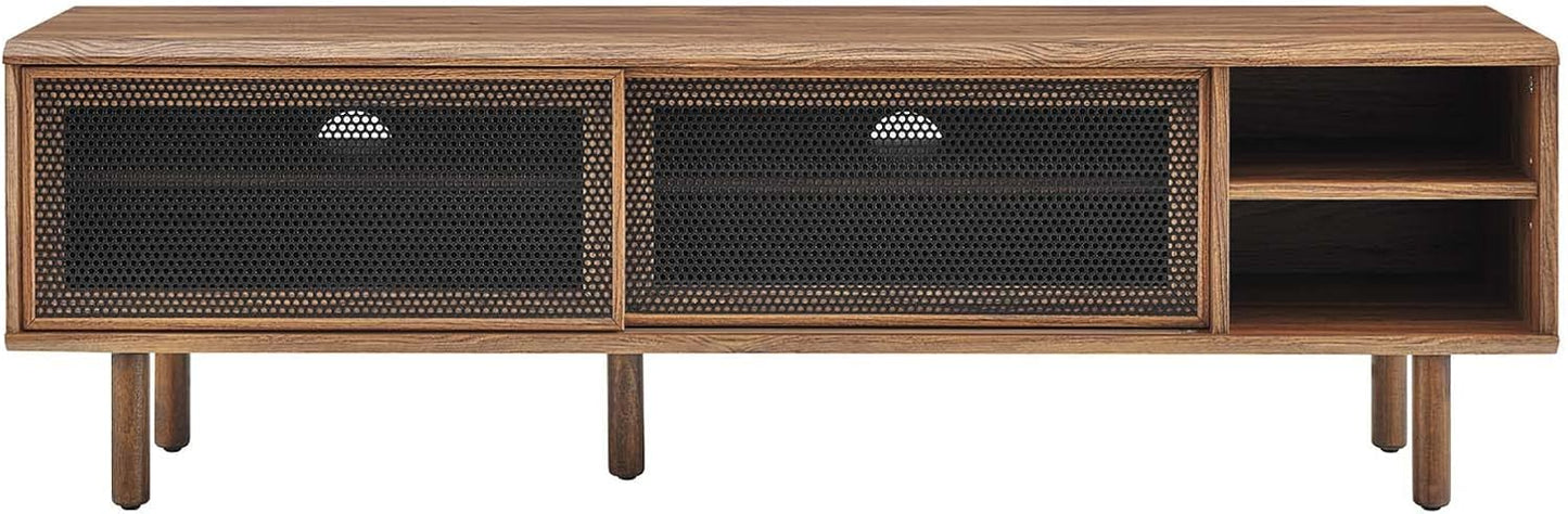 Kurtis, soporte de TV de 60 pulgadas, nogal