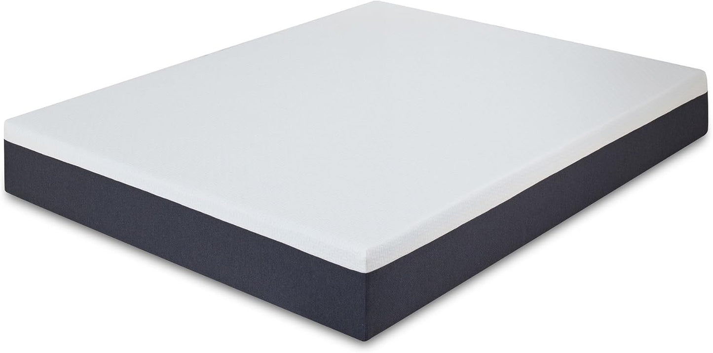 Colchón de espuma viscoelástica de 10 pulgadas con capa superior de gel