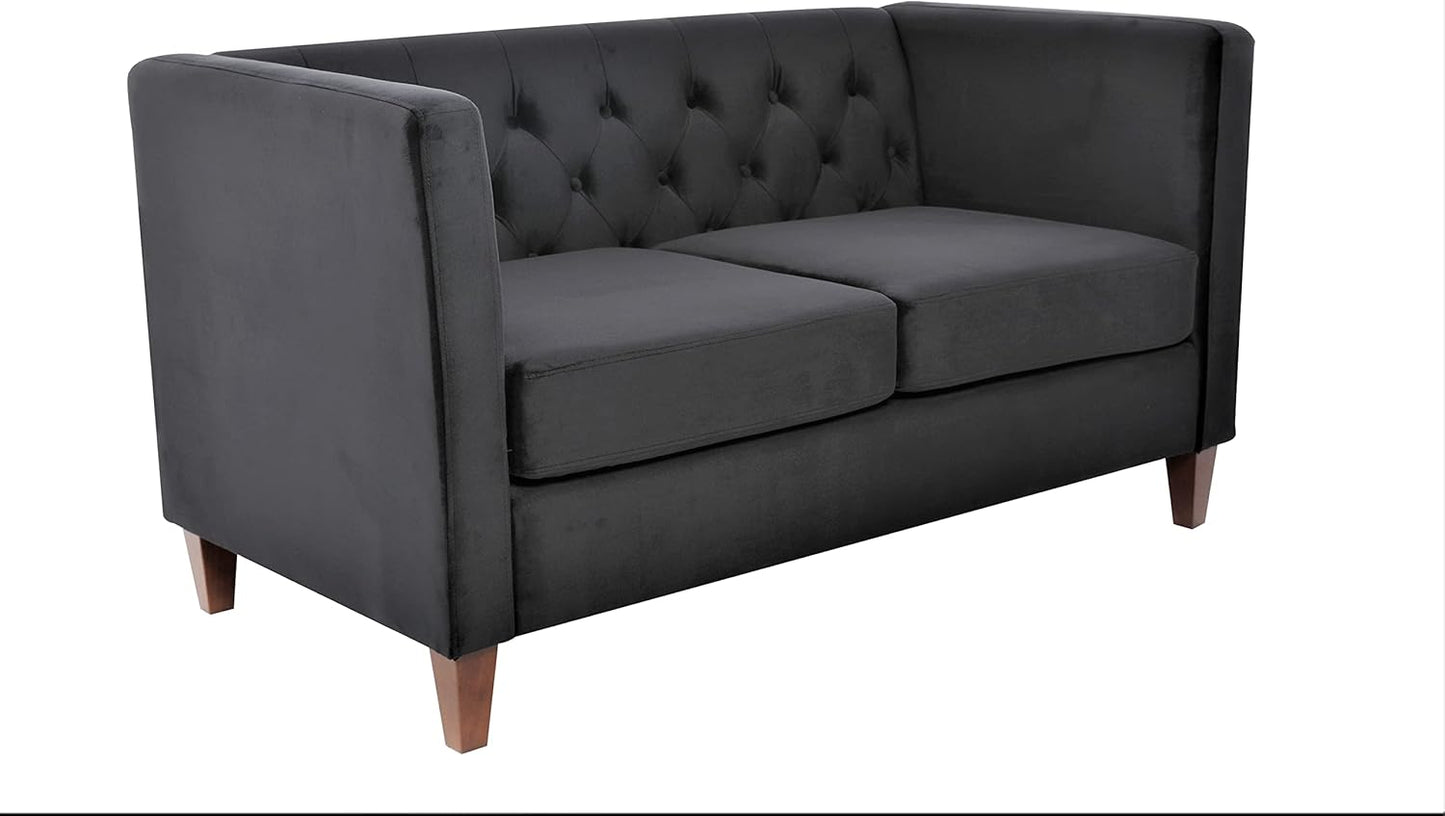 Muebles clásicos con capitoné y modernos para sala de estar, sofá universitario