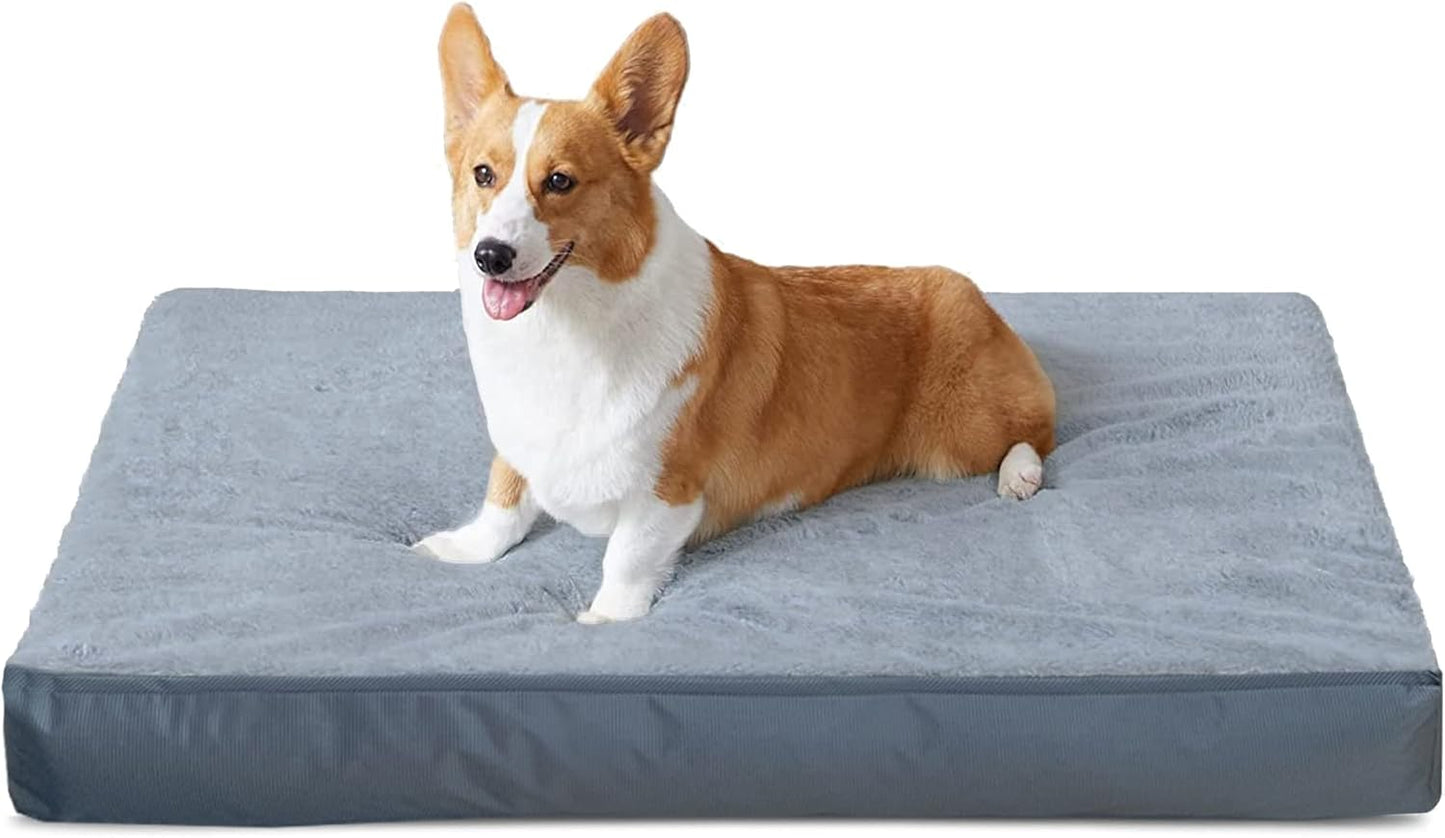 Funda de cama para perro de 47 pulgadas de largo x 29 pulgadas de ancho x 4