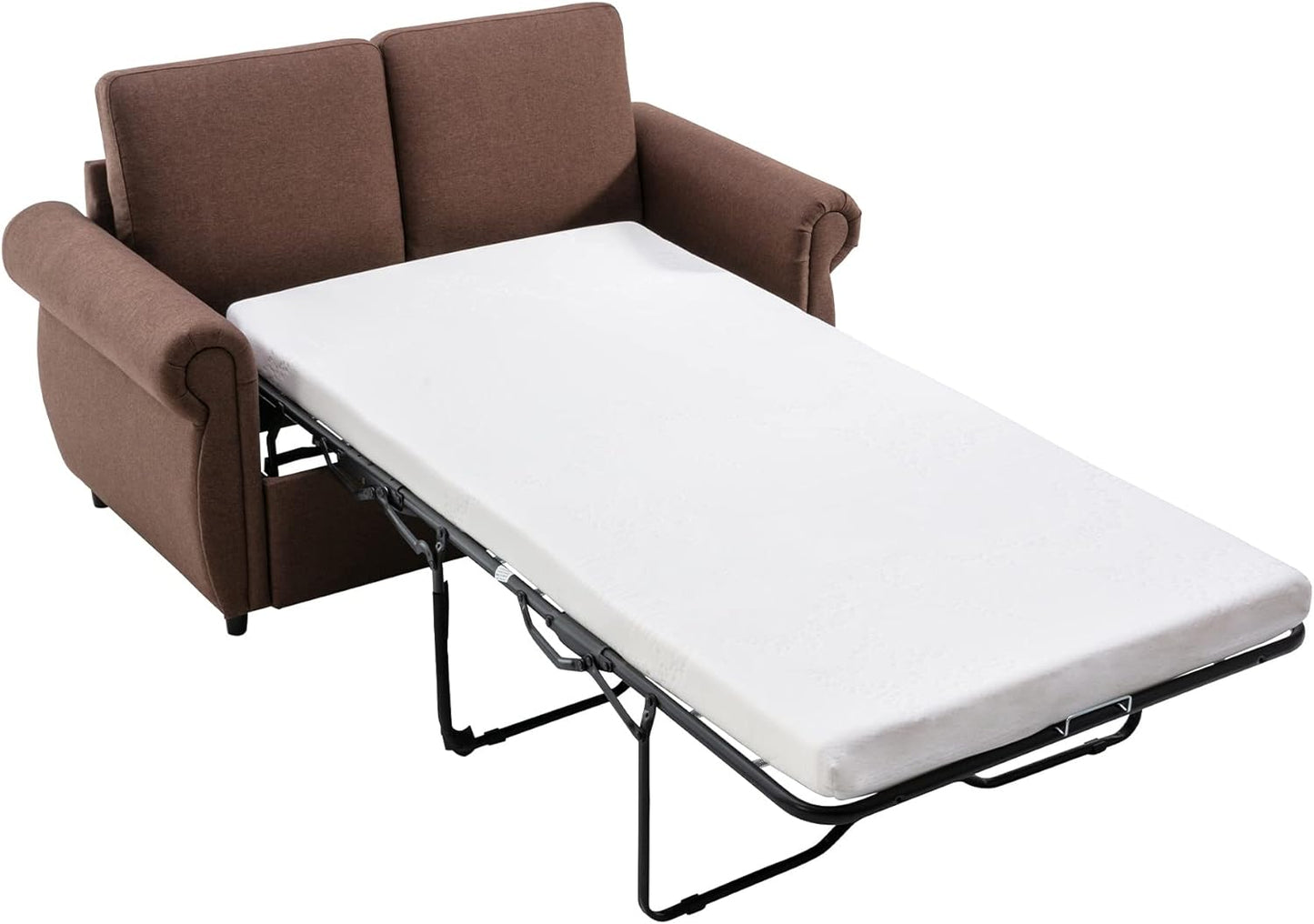 Sofá cama pequeño para sala de estar o dormitorio, incluye sofá cama extraíble,
