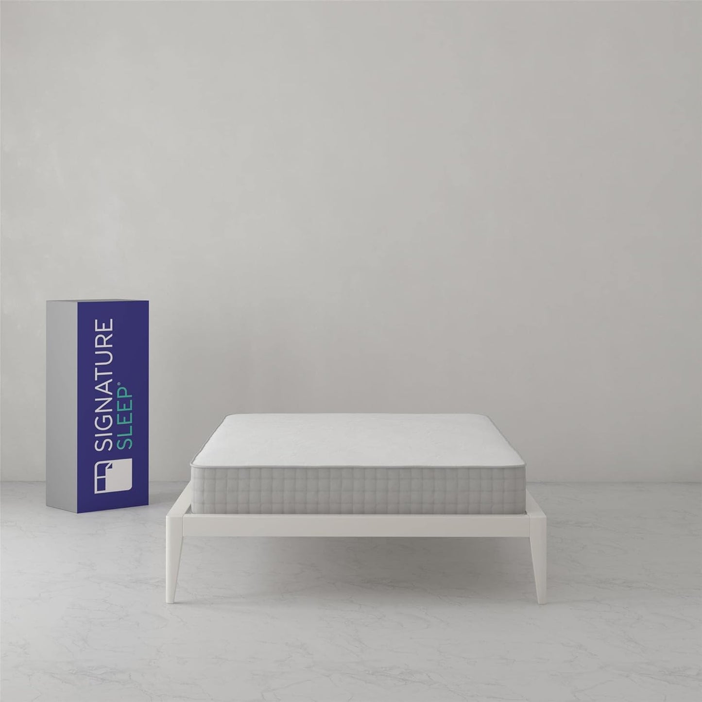 Dream On Colchón reversible de resorte de bolsillo de 2 lados de 8 pulgadas,