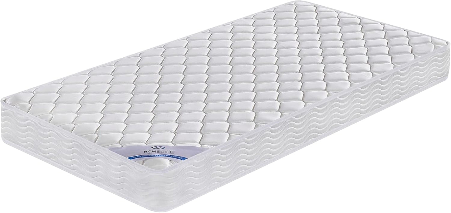 Colchón híbrido Homelife de resortes interiores de 6 pulgadas con capa de