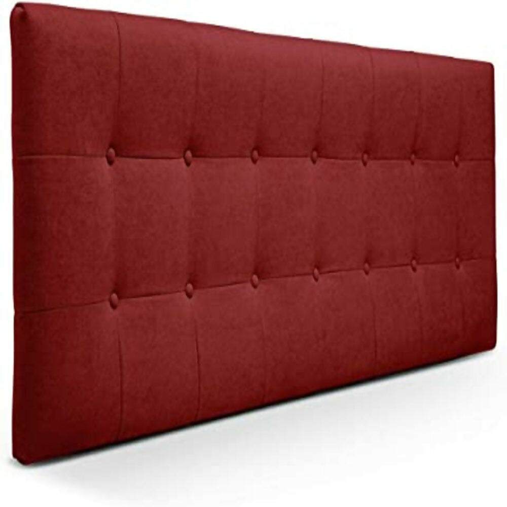 cabecero cuadros grandes rojo