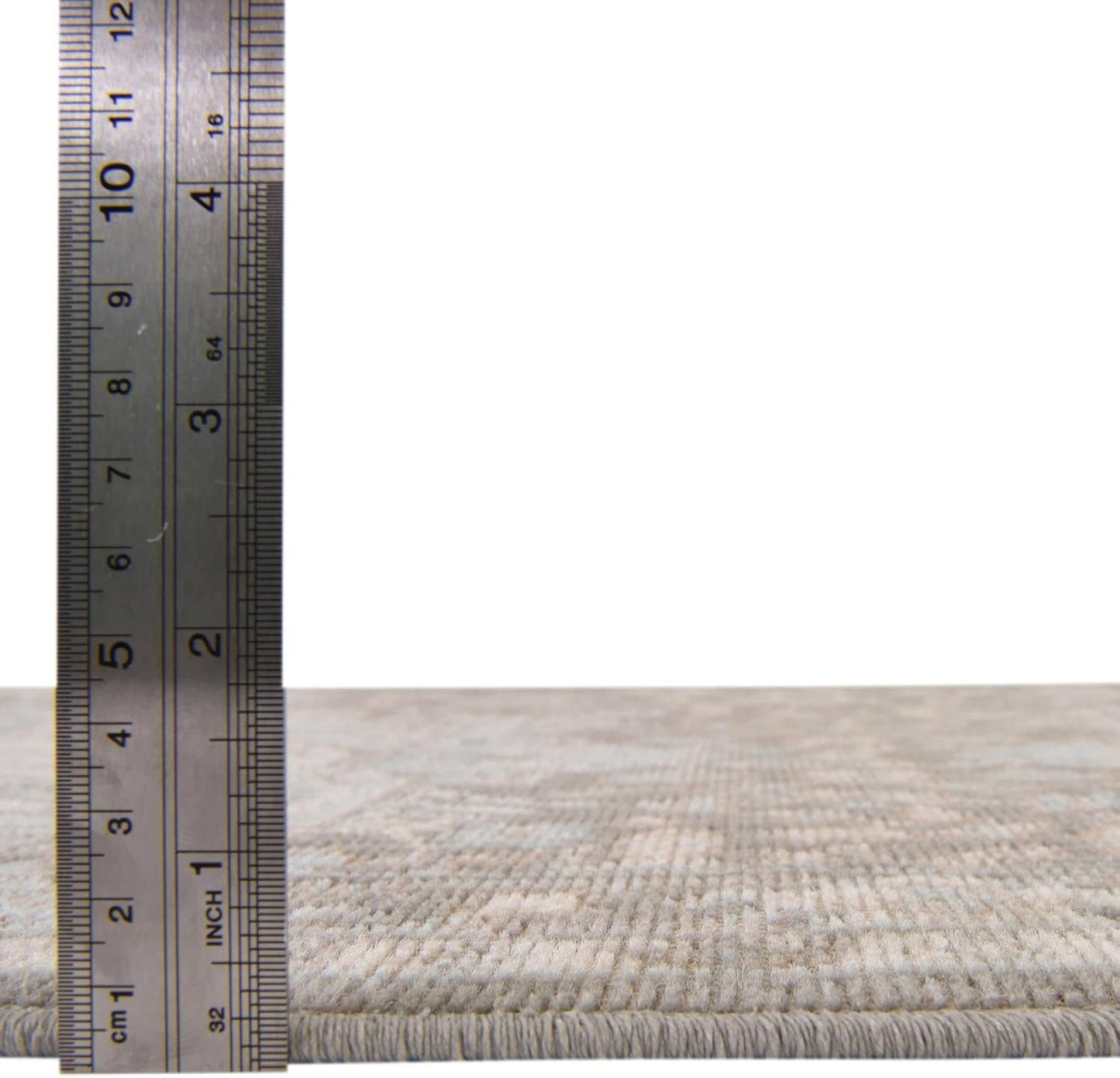 Whitney Collection Alfombra Milano (2 pies x 6 pies 1 pulgada, gris nubemarfil)