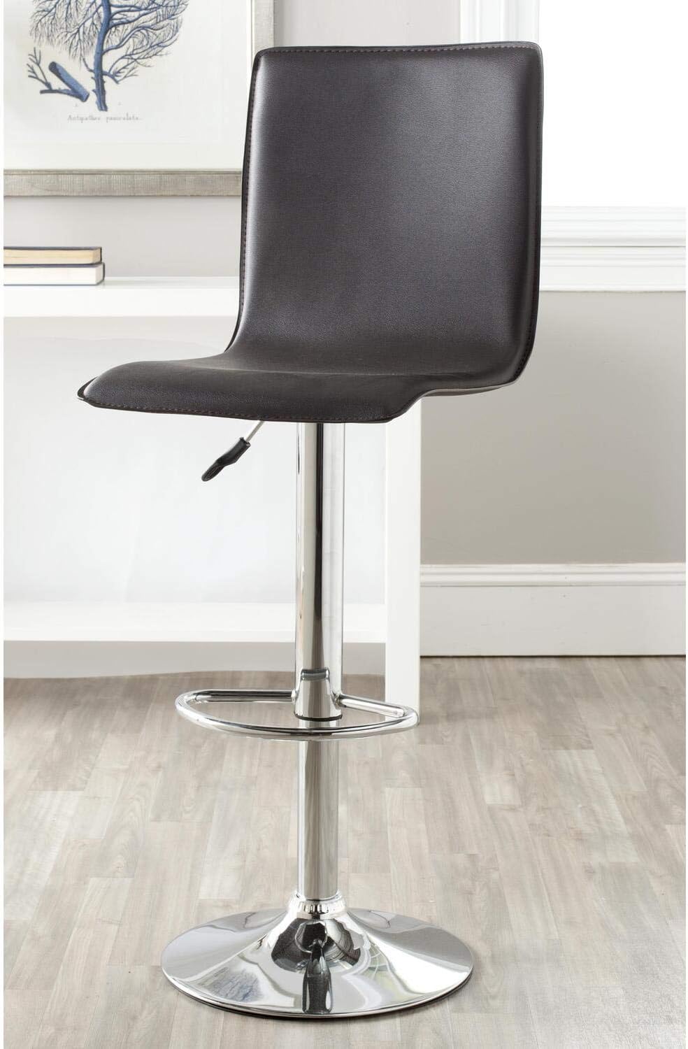 Home Collection Magda Taburete giratorio ajustable de gas de 23.2 a 29.5