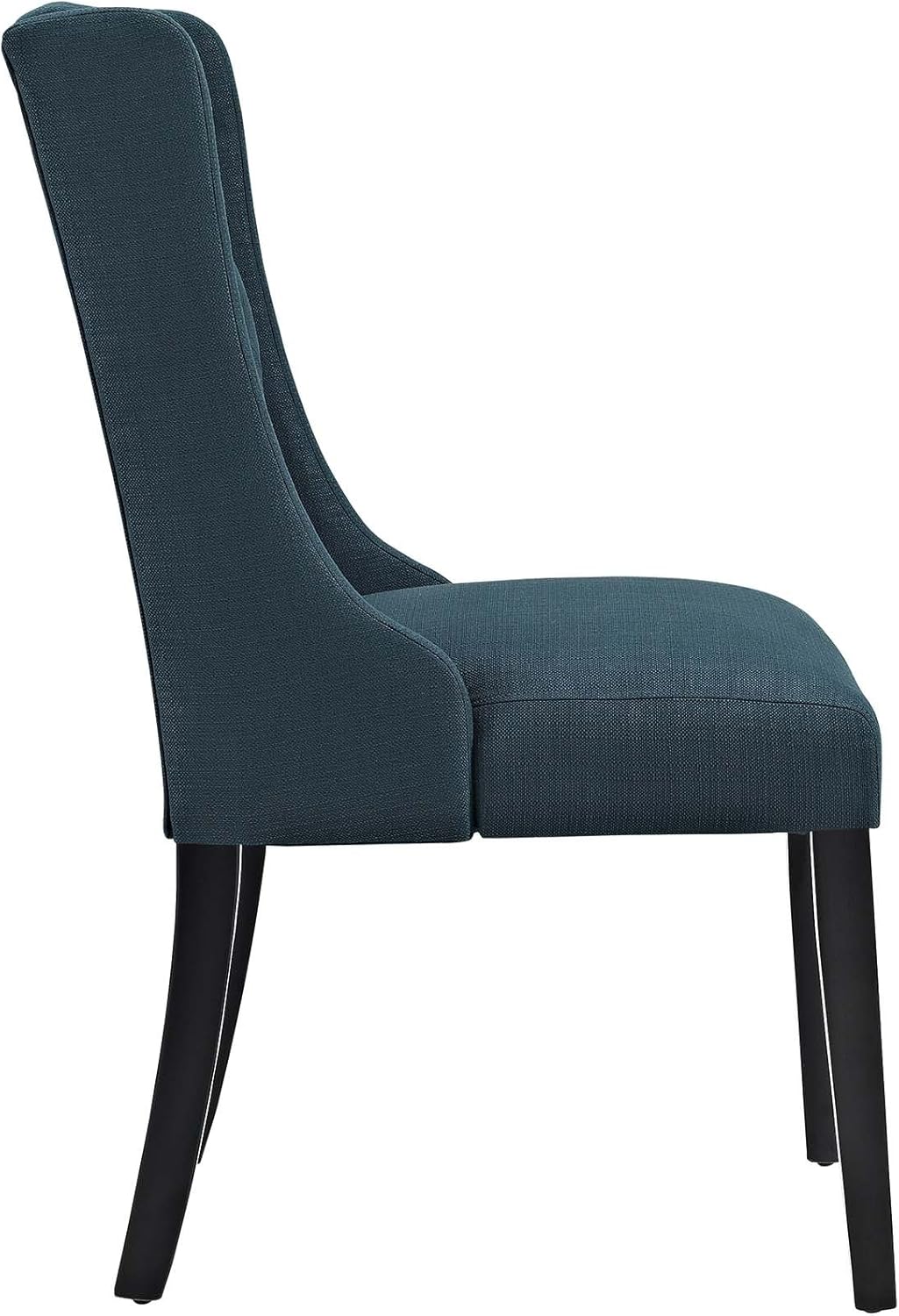Modway Baronet Silla Parsons moderna tapizada de tela tapizada para cocina y