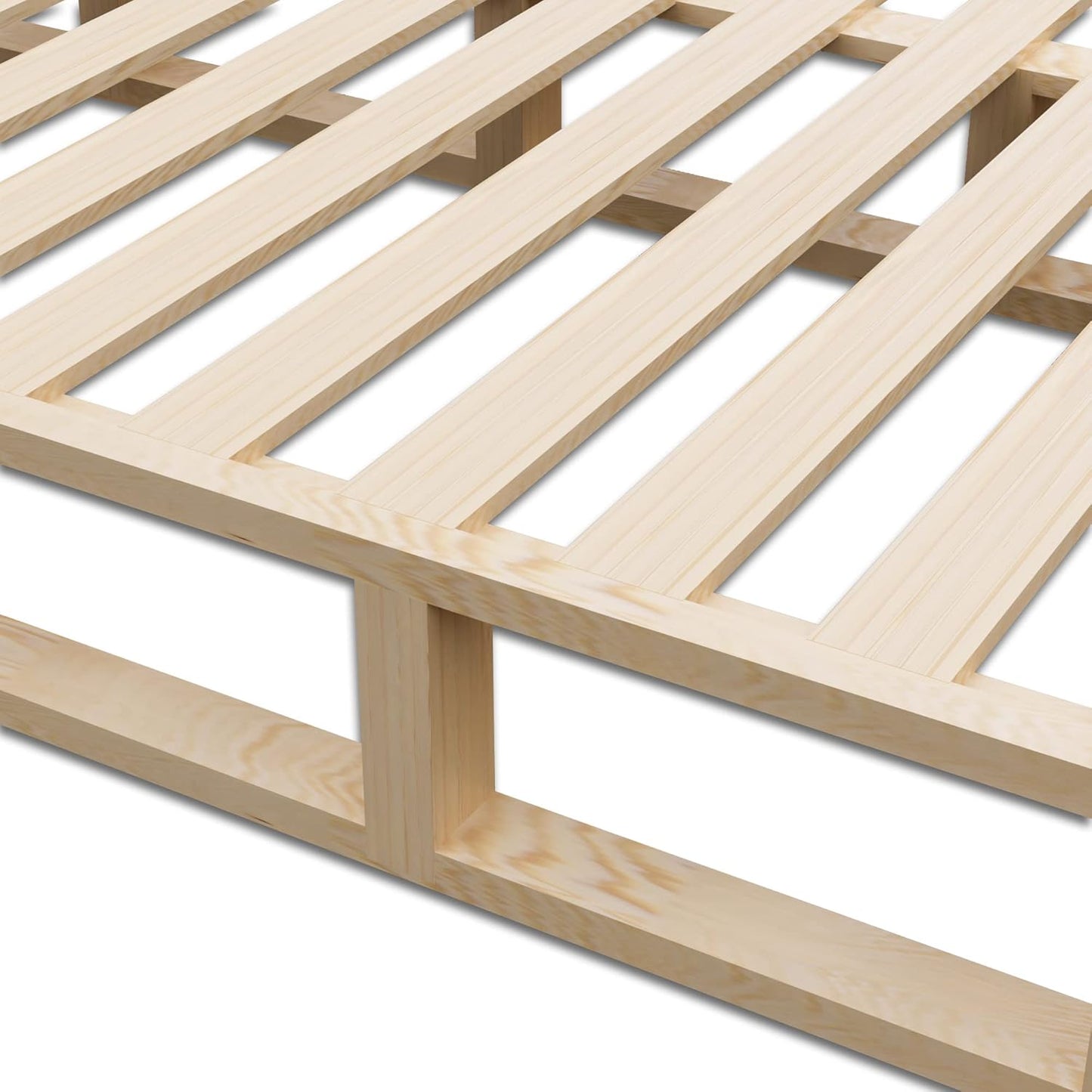 Coil, Somier resistente de 4.5 pulgadas para soporte de colchón, base de madera
