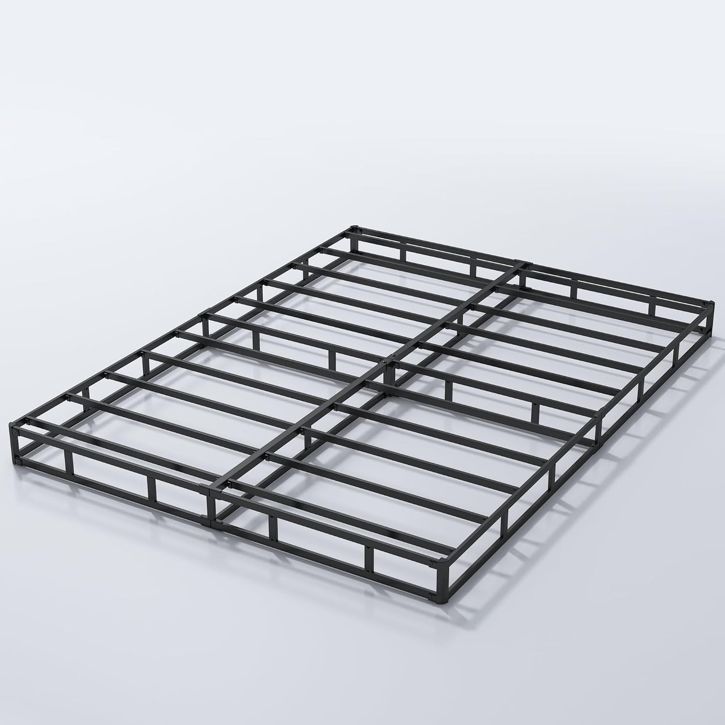 ALDRICH Base de colchón de metal resistente de 5 pulgadas, capacidad máxima de