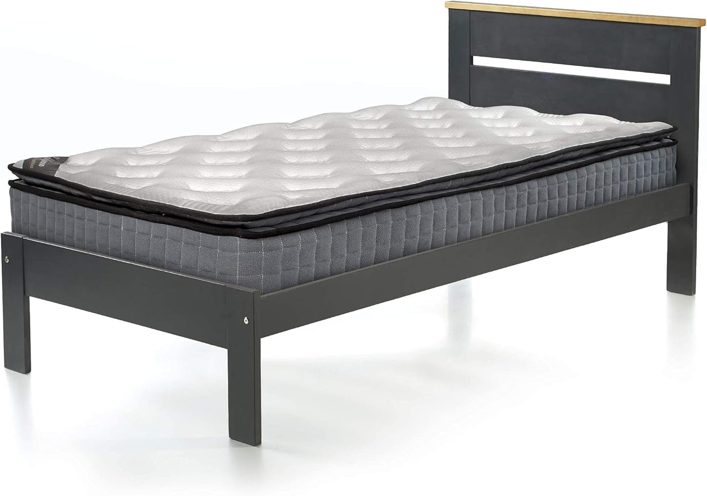 Goldstar Colchón de espuma con parte superior de almohada de 9 pulgadas,