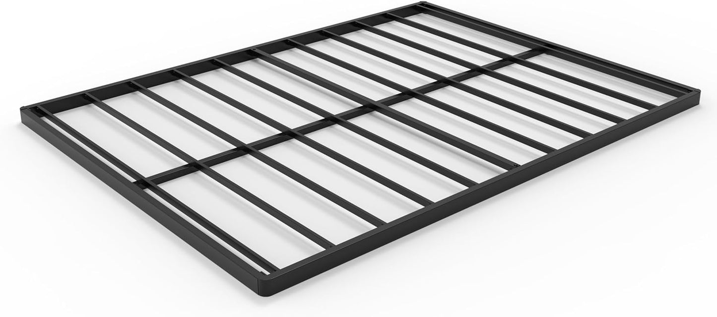 Base de colchón para cama Queen de 2 pulgadas, base de colchón de metal de