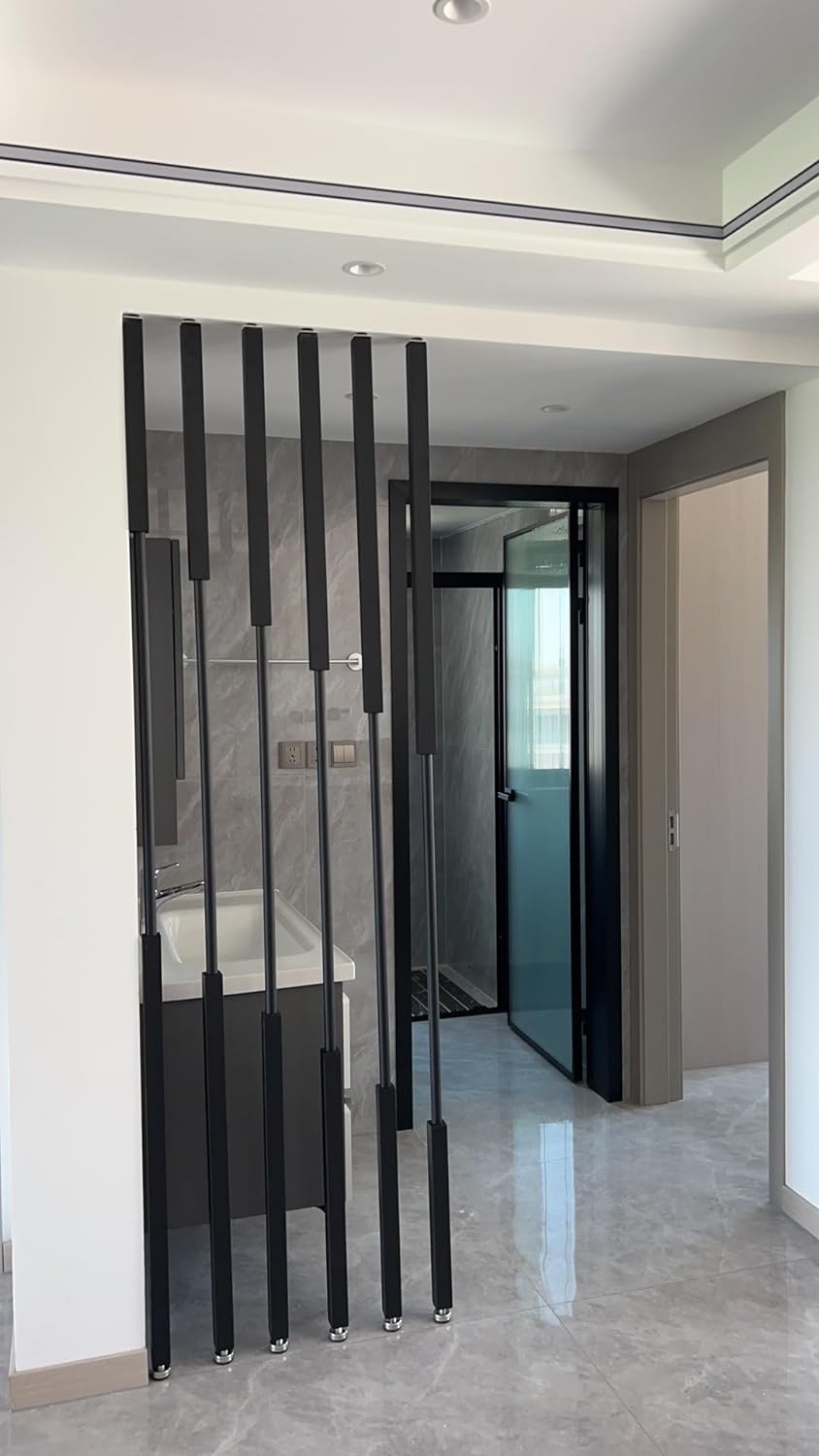 Divder Divder de habitación de metal para decoración de columna, pantalla