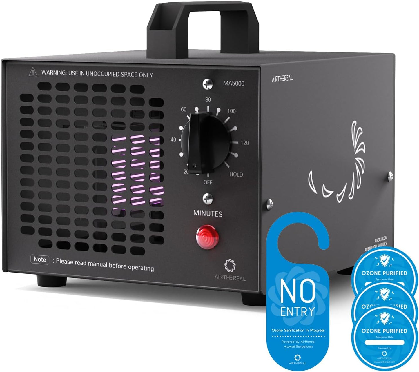 MA5000 Generador comercial de ozono 5000mgh Máquina O3 Ionizadores de aire para