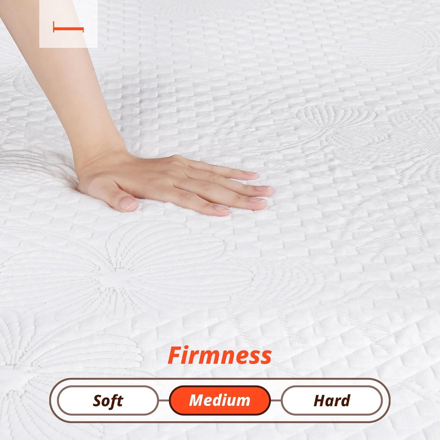 PrimaSleep Colchón individual de espuma viscoelástica de gel de 9 pulgadas, con