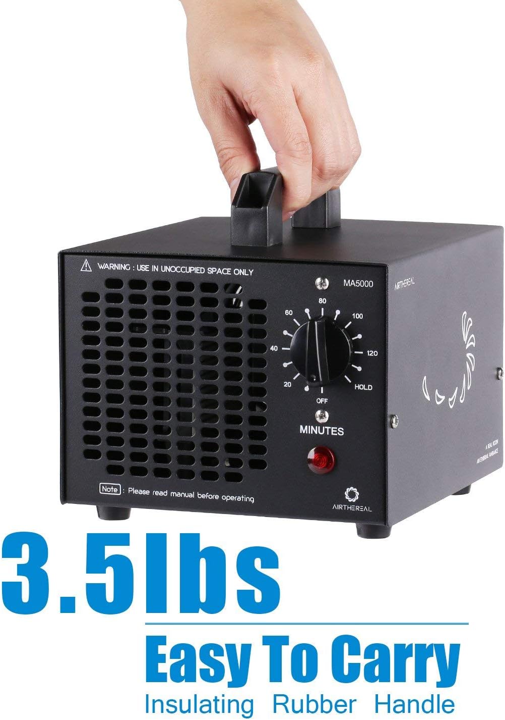 MA5000 Generador comercial de ozono 5000mgh Máquina O3 Ionizadores de aire para
