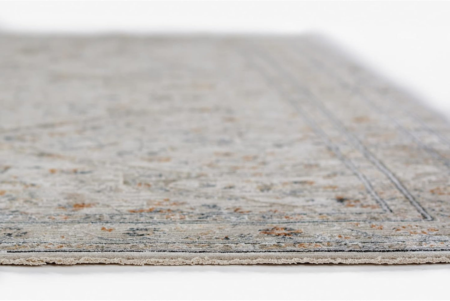 Cambridge Alfombra de mezcla de viscosa con respaldo de algodón, color crema,
