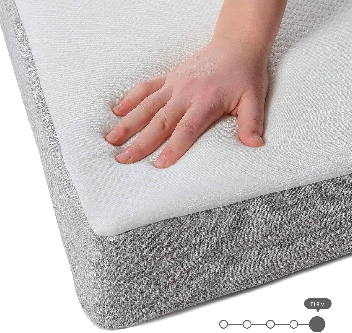 Colchón de espuma viscoelástica de 5 pulgadas para litera, sofá cama, nido o
