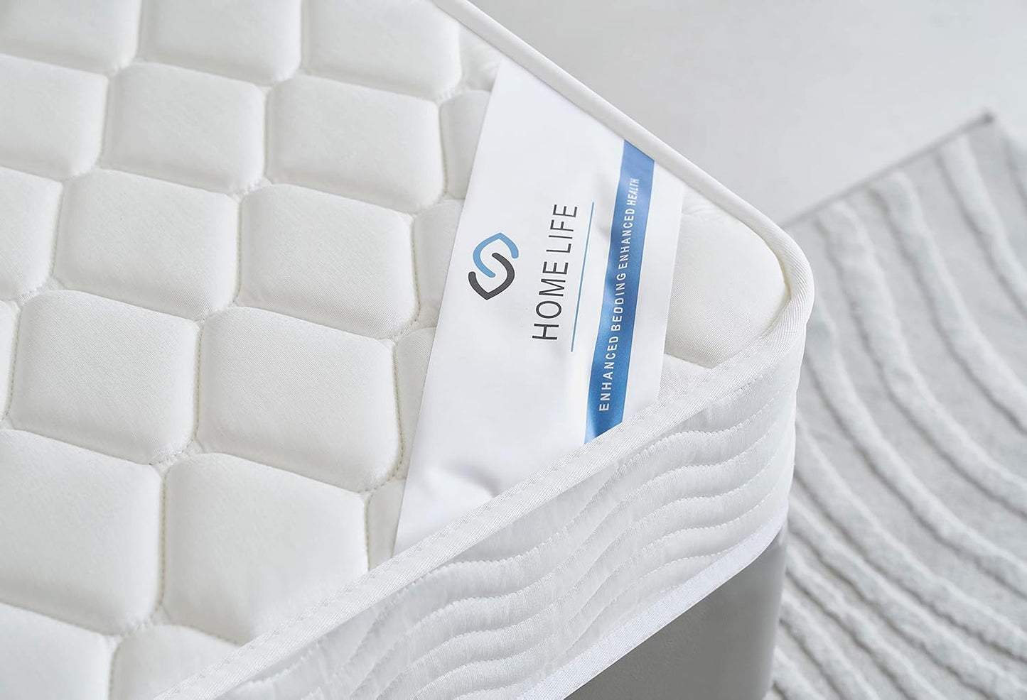 Colchón híbrido Homelife de resortes interiores de 6 pulgadas con capa superior
