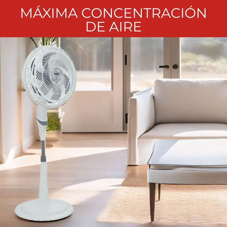 Ventilador Samurai Silen Forceplus 2En1, Blanco