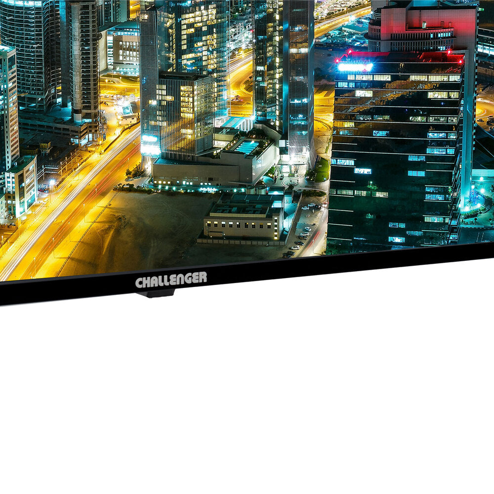 Televisor 65 Pulgadas Google TV Challenger, Color Negro