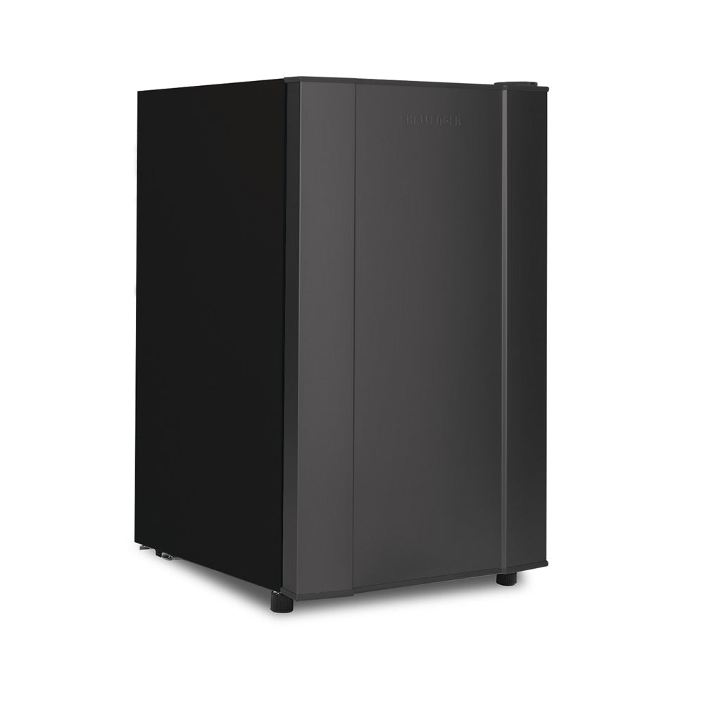 Combo Televisor Challenger 43 Pulgadas Smart Google + Minibar CR 121 Litros, Color Negro y Gris