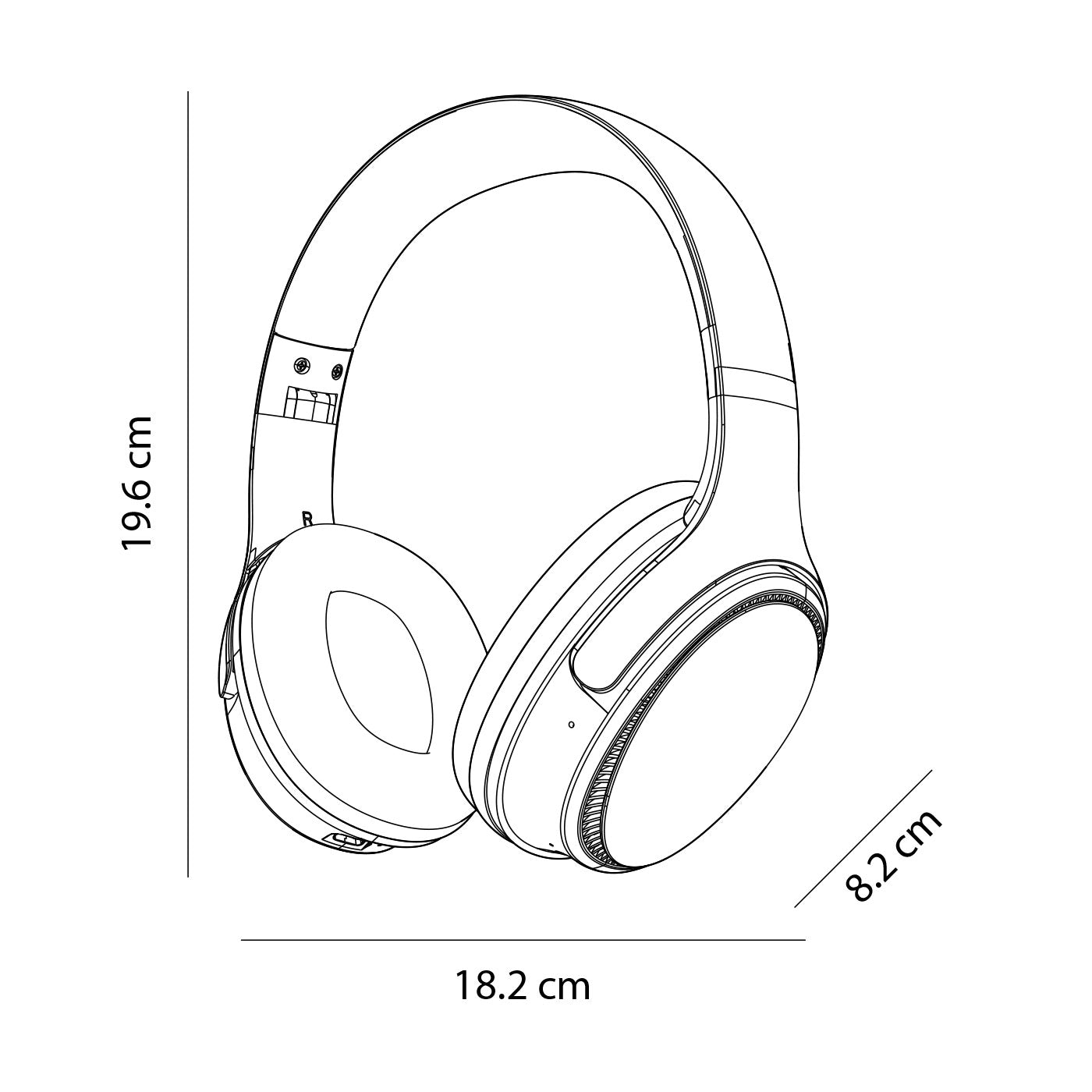 Audífonos De Diadema Kalley Inalámbricos Bluetooth On Ear K-Aa1, Azul