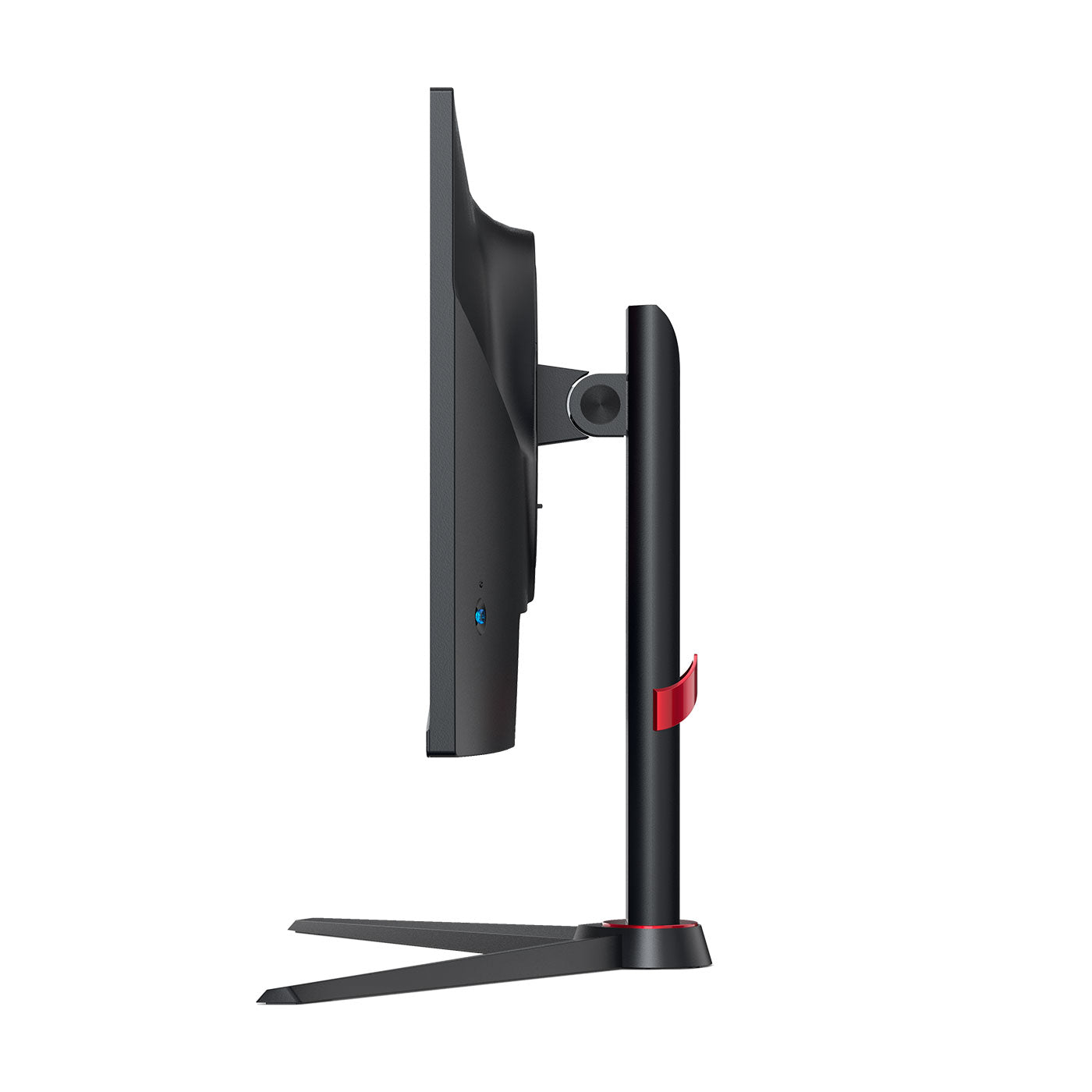 Combo Gamer , Wengue y Rojo, Incluye Escritorio bordo Rojo, Silla Gamer, Monitor Gamer