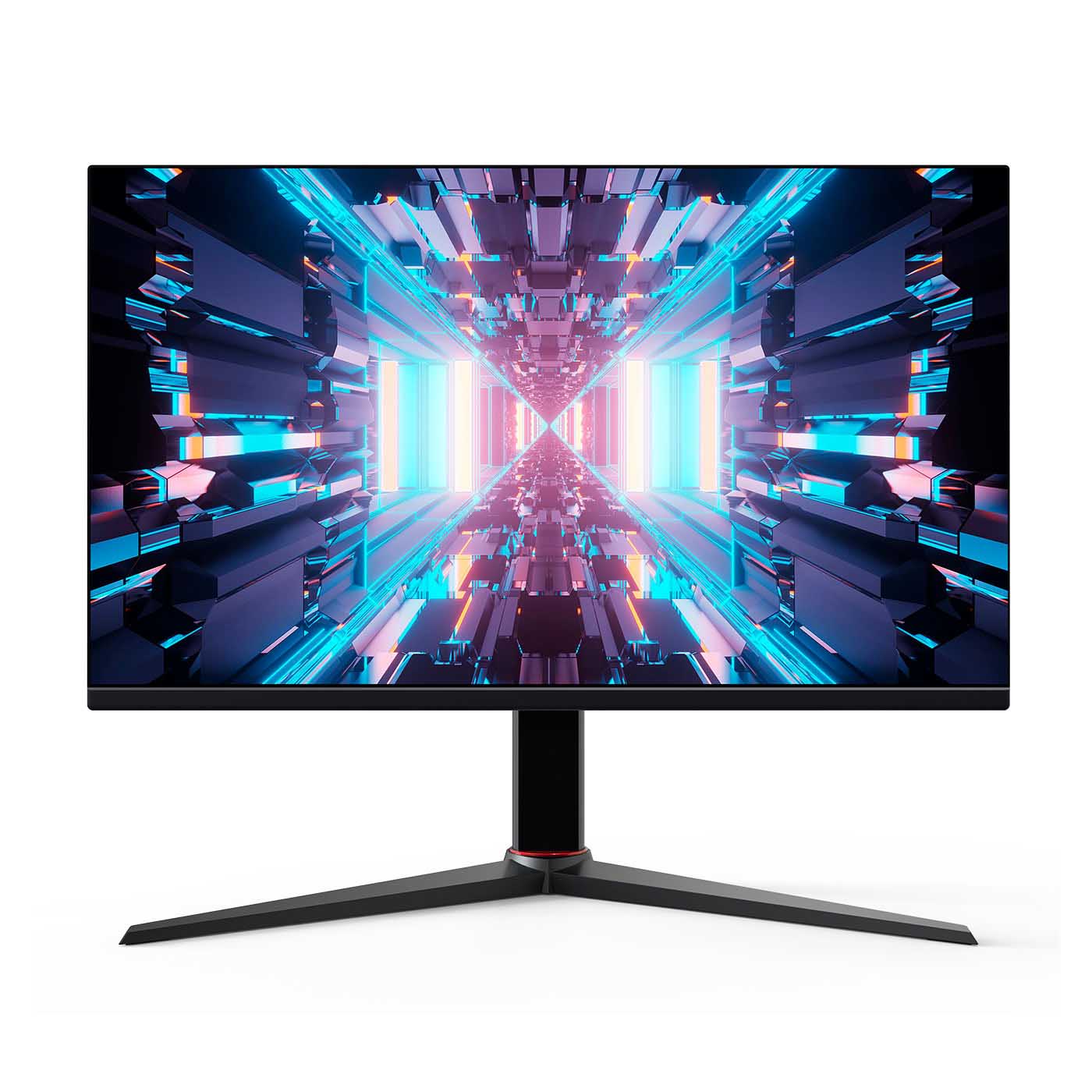 Combo Gamer , Wengue y Rojo, Incluye Escritorio bordo Rojo, Silla Gamer, Monitor Gamer