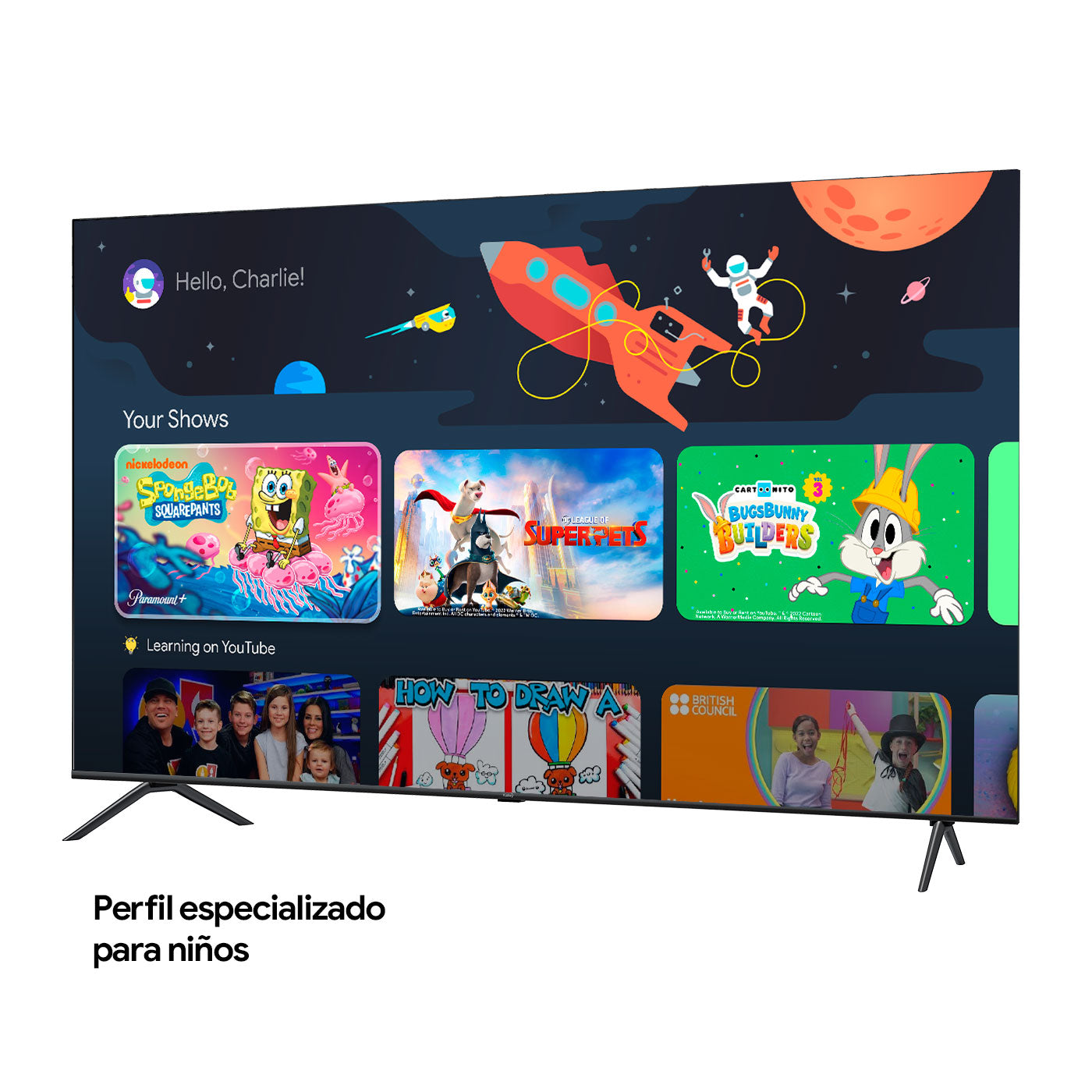 Televisor Kalley 70 Pulgadas, Color Negro, 70Gq405 4K-Uhd Qled Smart Tv Google