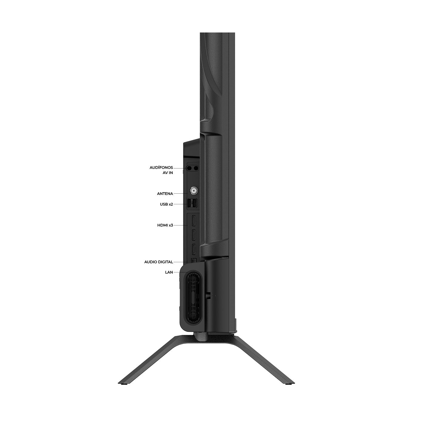 Televisor Kalley 60 Pulgadas, Color Negro, 60G300 4K Uhd Led Smart Tv Google